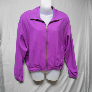 Vintage Hanasport California purple jacket large